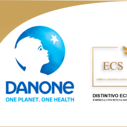 Fundación Vamos Juntos a Ganar A.C. Otorgo el Distintivo Empresa Conciencia Social ECS® 2024 a GRUPO DANONE