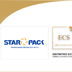 Termoformados Starpack, recibe el Distintivo Empresa Conciencia Social ECS®